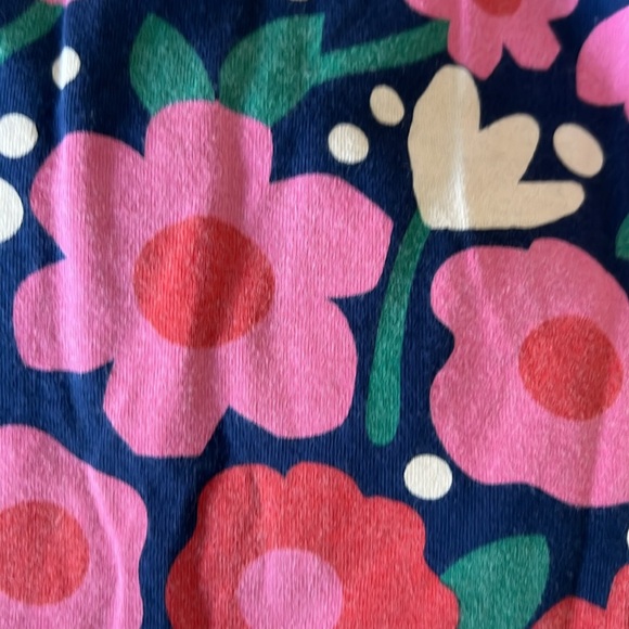 Hanna Andersson Blue Floral Playsuit. Size 18-24 months. - Picture 2 of 3